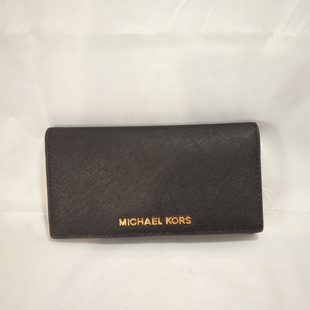 Jet set black Michael Kors bifold wallet